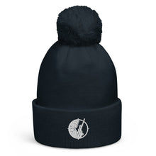 Load image into Gallery viewer, Lapua Coffee Pom Pom Beanie
